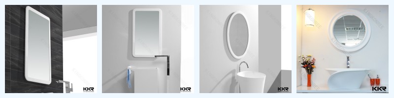 New KKR Acrylic solid surface mirror with different frame color