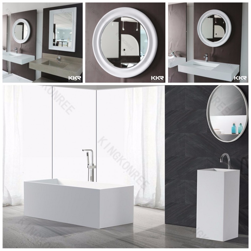 New KKR Acrylic solid surface mirror with different frame color