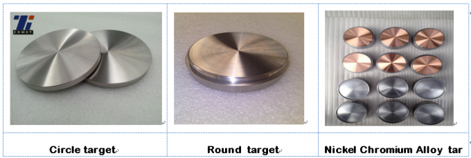 Titanium circle targets from CXMET