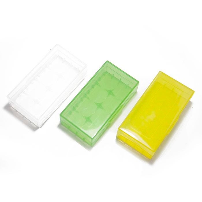 OEM 18650 26650 lithium battery plastic mini packaging protect boxes custom logo and color
