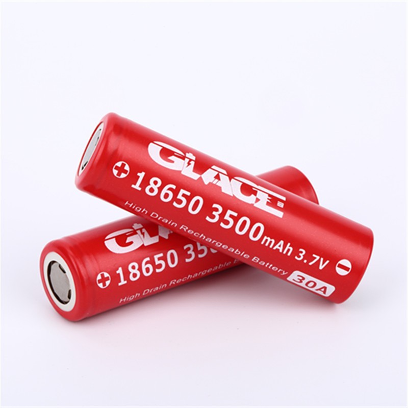 Vape 18650 Glace 3500mAh lithium 3.7V high discharge battery