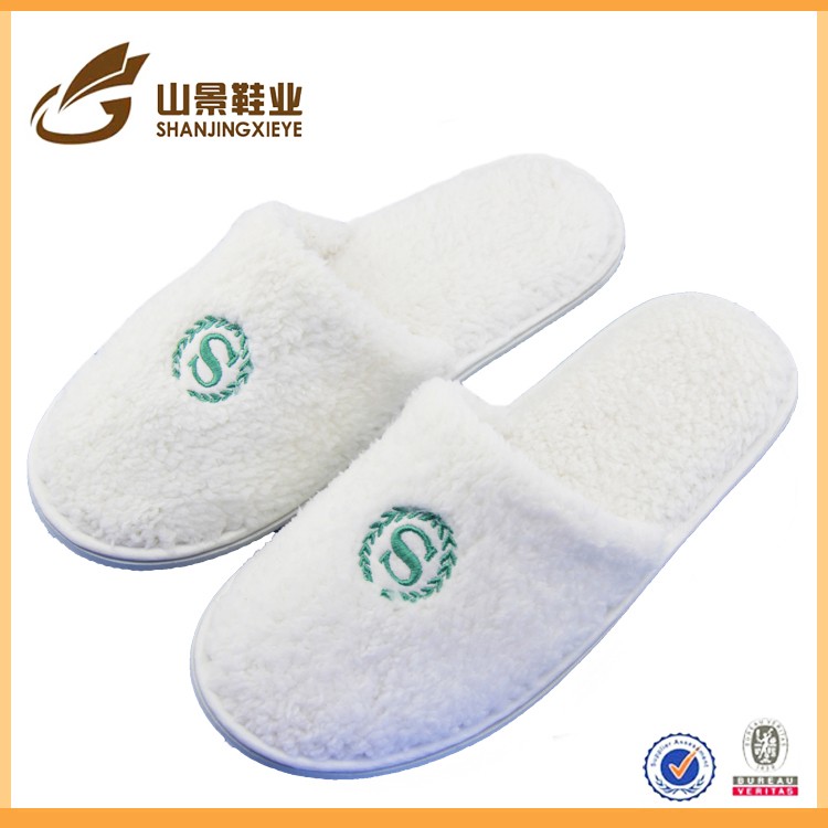 New cheap hotel slippers close toe VIP guest slippers