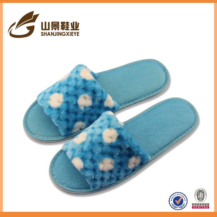colorful new style factory made washable hotel slippers