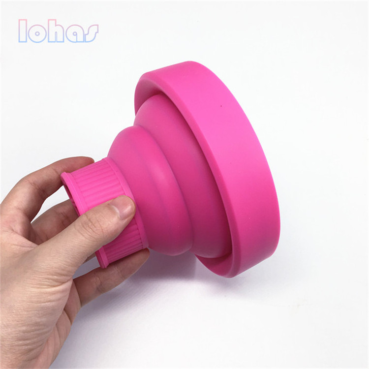collapsible hair diffuser