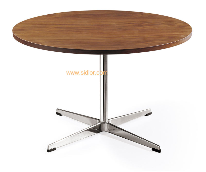 (SD-3006) Modern Hotel Restaurant Furniture Aluminum Wooden Dining Chair
