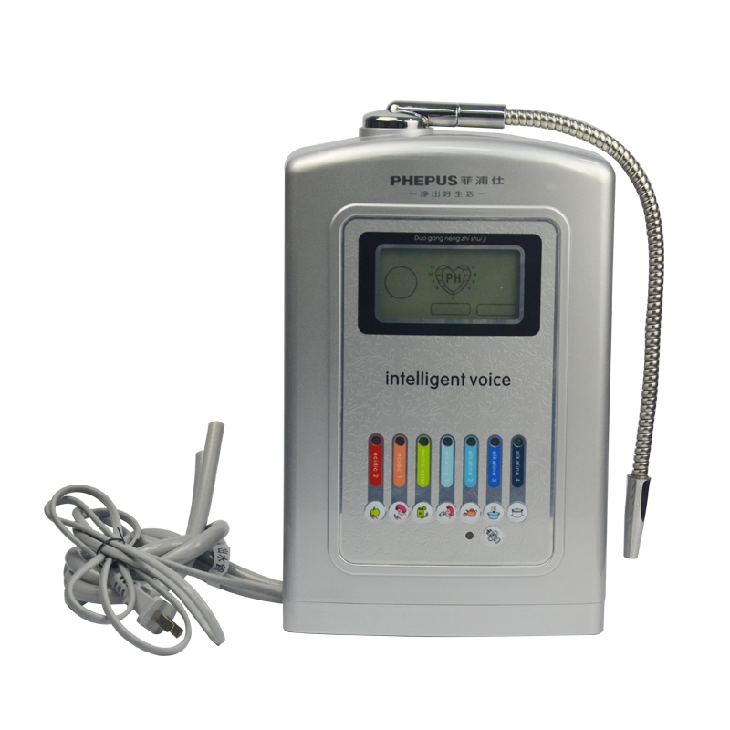Top Quality Portable 7 colors LCD screen alkaline water ionizer for sale