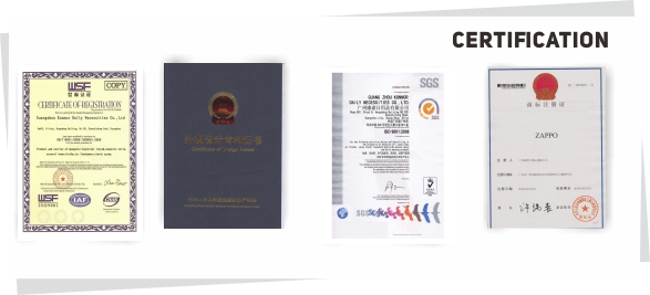 zappo certificate