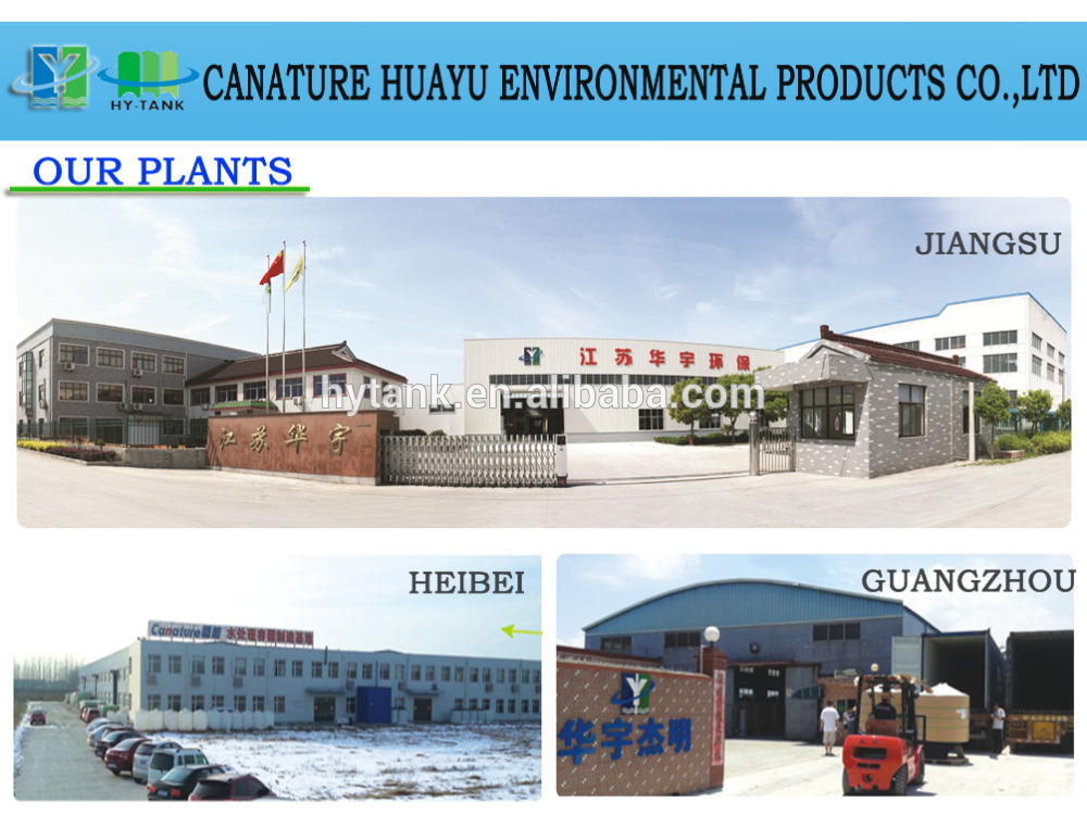 Canature Huayu 2015 best sell fiber glass water filter vessel