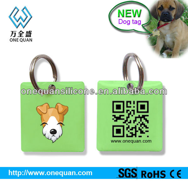 Top quality pet tag / id qr code tags for dog or cat with latest price