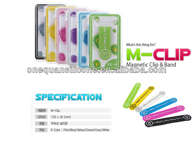 Nice design magnetic binder clip, magnetic bookmark clips