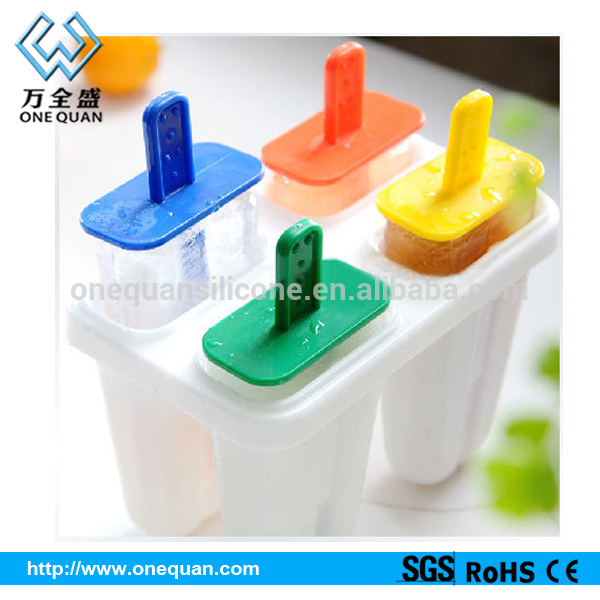2014 factory FDA silicone popsicle molds wholesale