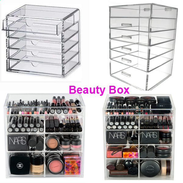 2016 Best Seller Acrylic Beauty Skin Care 146 Slots Spinning Makeup Stands Tower Lipstick Holder
