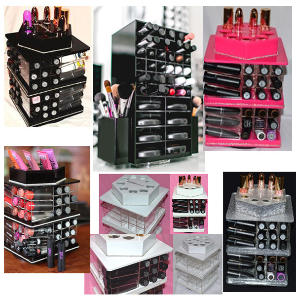 Wholesale Chian factory Colorful Clear Acrylic 4 5 6 7 Drawer makeup organizer plexiglass cosmetic drawer plastic drawer