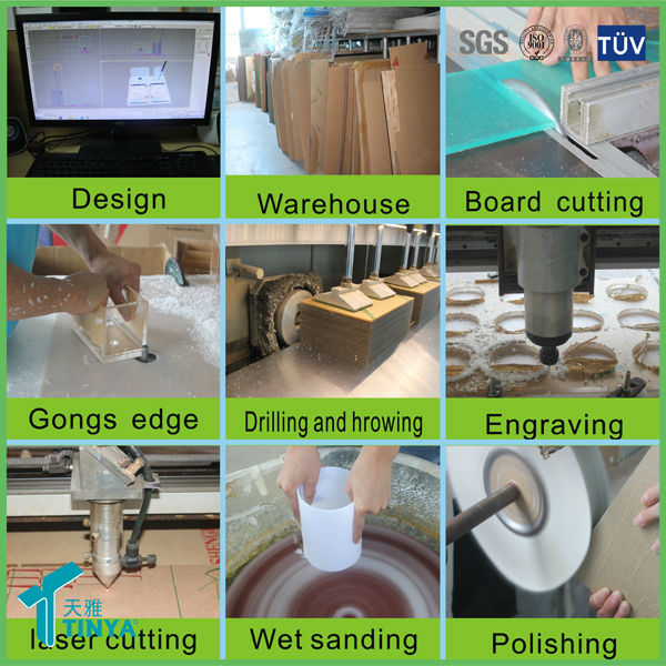 New Design 6-16 inch Durable Lucite Clear Acrylic Furniture Legs Coffee Table Legs