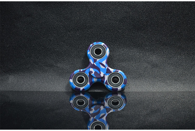 2017 7.5x7.5x1.1cm Camouflage Fidget Spinner