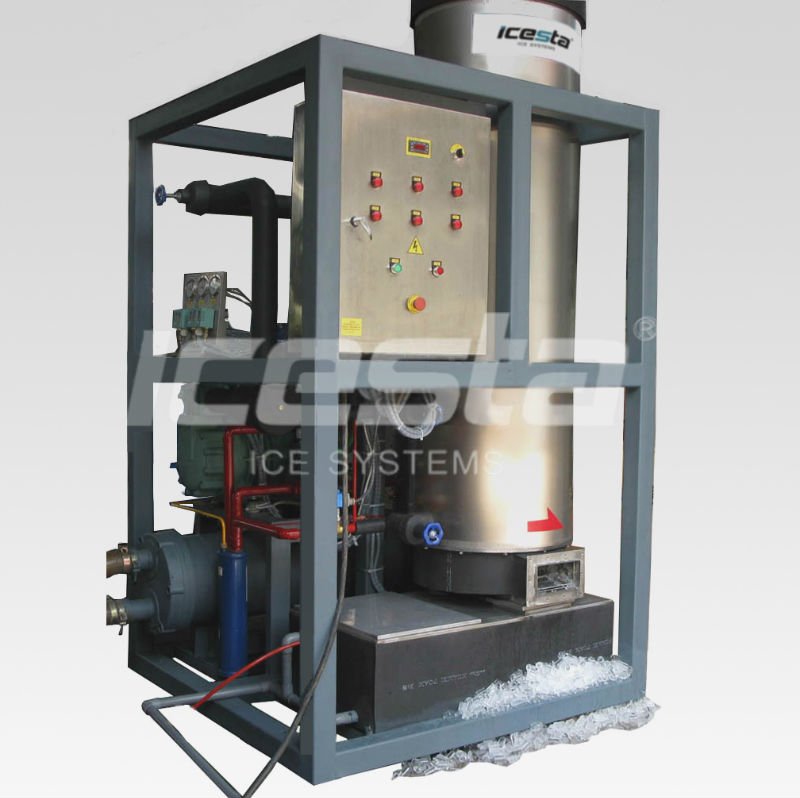 ICESTA competitive large crystal tube ice machines New product made in china 10t/24hrs