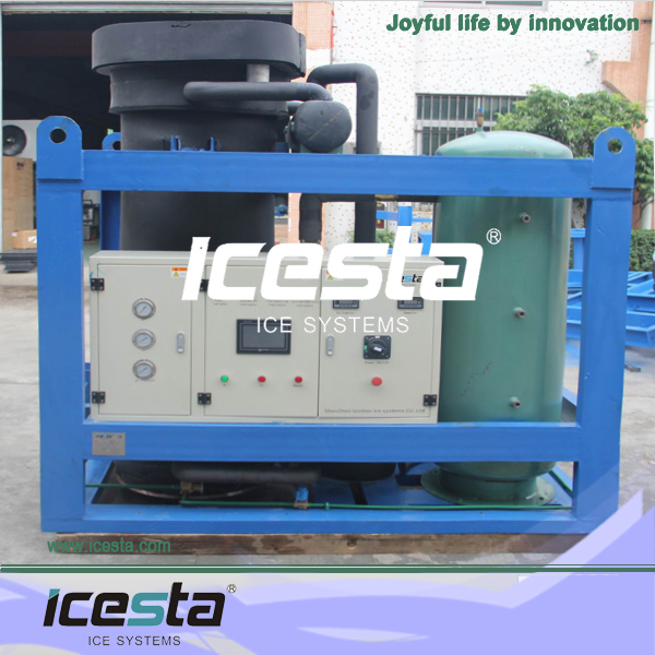 ICESTA competitive large crystal tube ice machines New product made in china 10t/24hrs