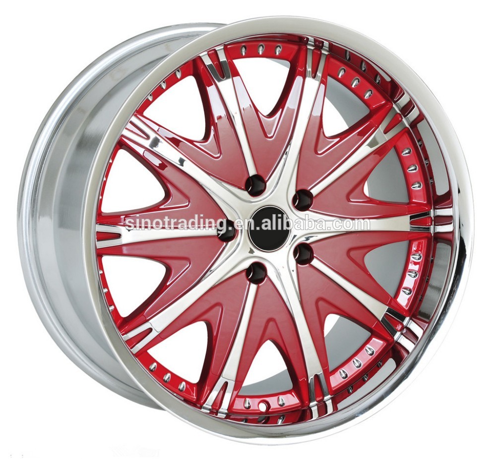 new design car alloy wheels 17 inch 5x114.3 deep dish rims for sale white car wheel rims universal