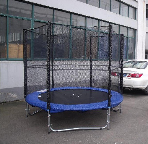 8ft trampoline with enclosure net