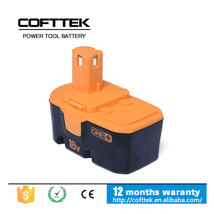 High Capacity 18V 2000mAh Ni-Cd Replacement Battery For Ryobi 130224028 130224007 130255004 ABP1801 ABP1803 BCP1817/2SM BPP-1813