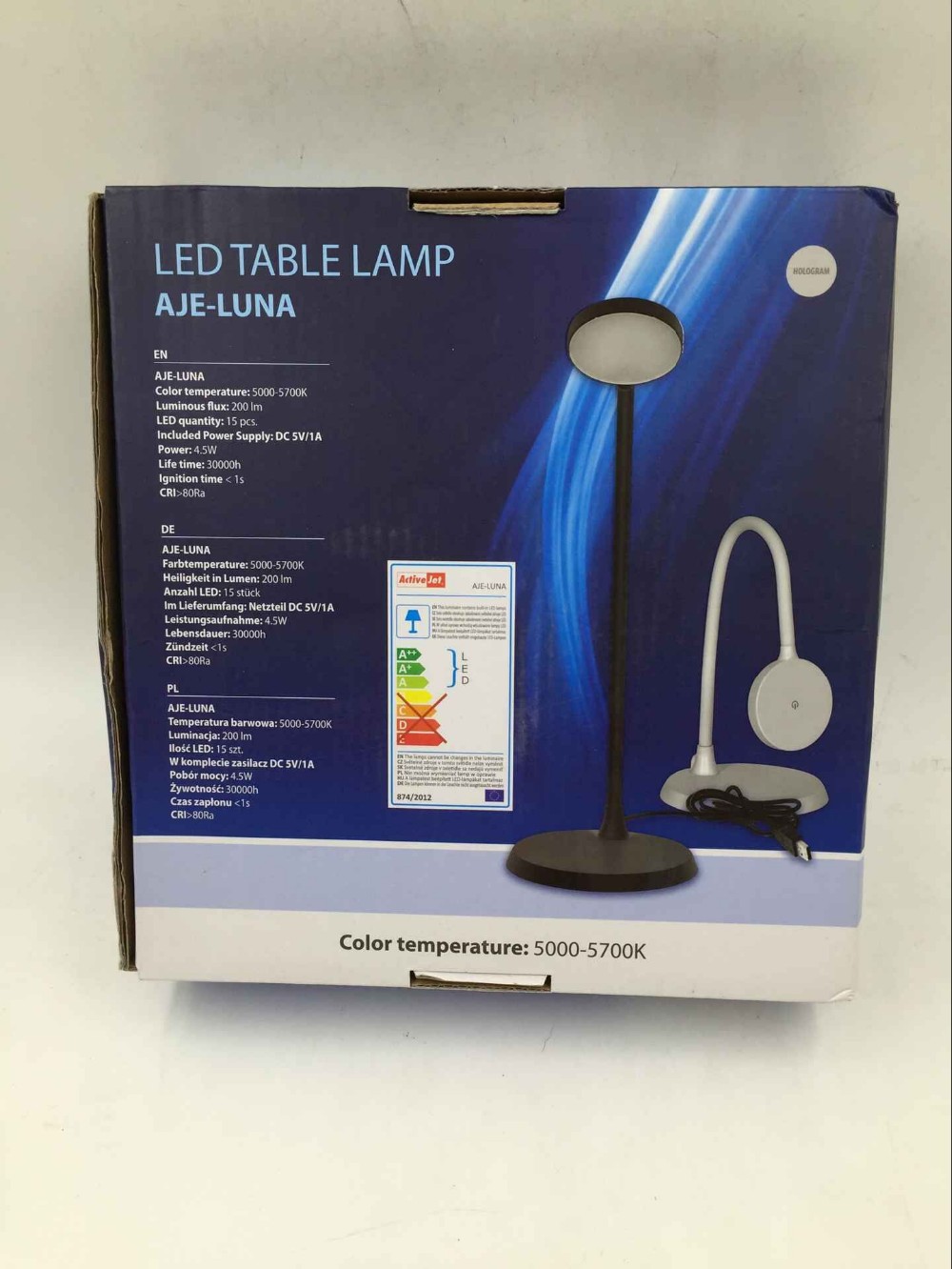 Desk Lamp Touch Sensor Kids 15SMD LED Eye Care Lamp Light with Adjustable Gooseneck For Home, Pc, Reading, Studying, Working