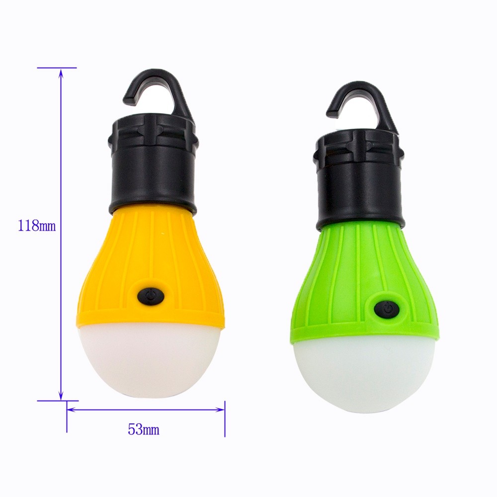 LED Lantern For Camping Lights Night Fishing Emergency Tent Bulb Portable Battery Powered