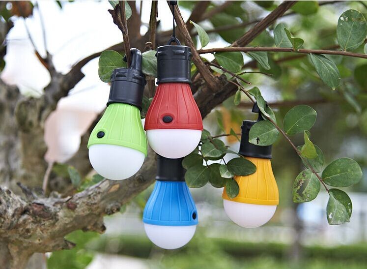 LED Lantern For Camping Lights Night Fishing Emergency Tent Bulb Portable Battery Powered
