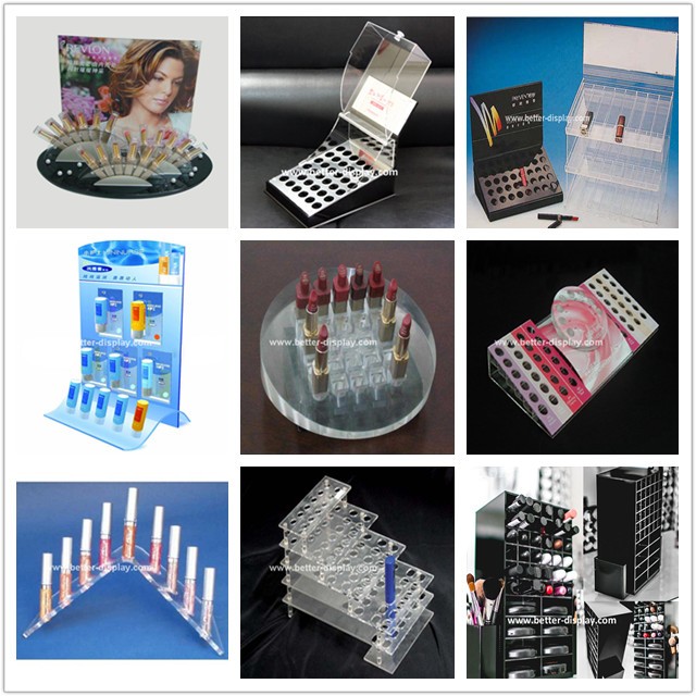 clear plexiglass 6 drawer acrylic makeup organizer