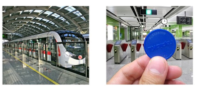 NFC Desfire EV1 Metro Token
