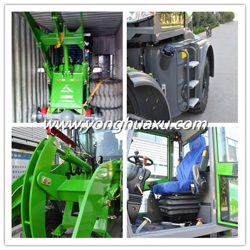 China 4wd farm tractor agricultural tractor loader