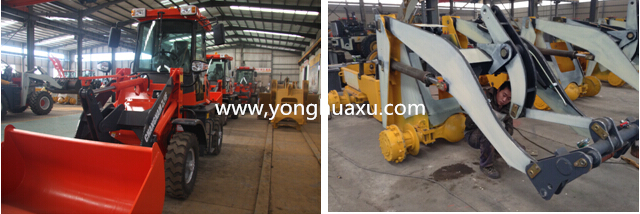 Factory price excavator attachments mini wheel loader