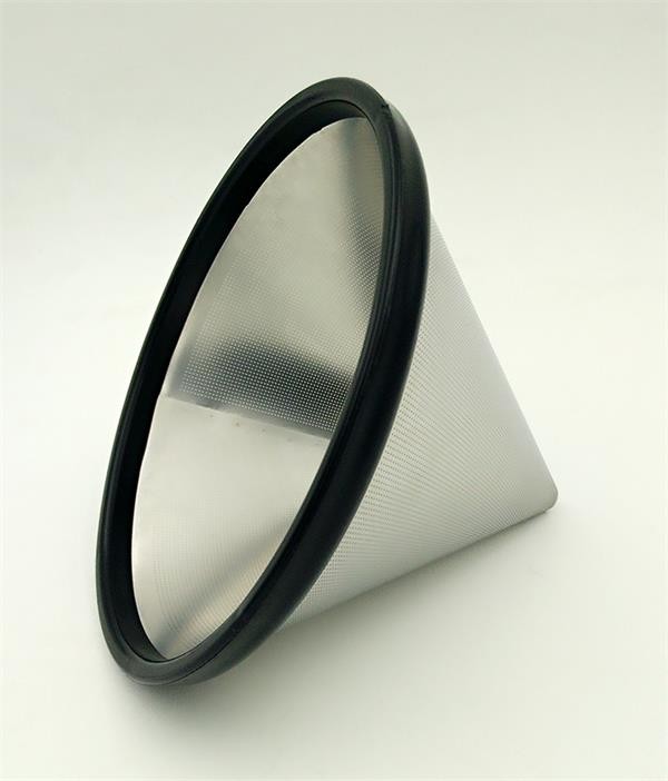 Washable & Reusable Stainless Steel Cone Coffee Filter Fits for Chemex 6, 8 & 10 Cup Coffee Makers