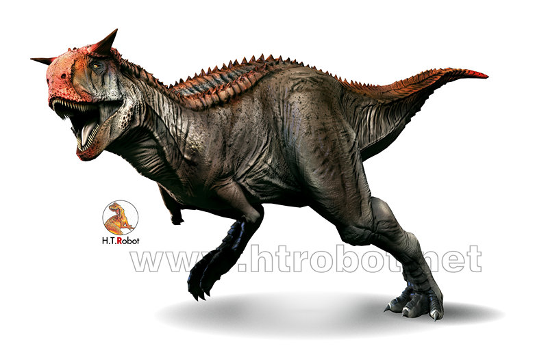 Original Size Walking Carnotaurus For Forest